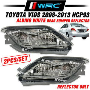 Toyota Vios 2008 - 2013 NCP93 Albino White Rear Bumper Reflector