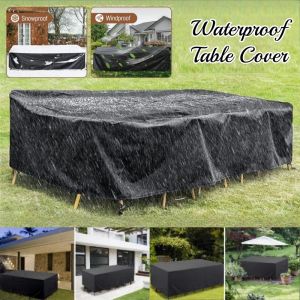 Outdoor Furniture Covers Waterproof Furniture Cover Billiard Table Cover Garden Outdoor Patio Protective Cover