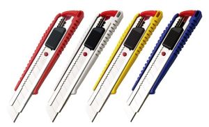 Dao cắtdao rọc giấy chính hãng NT CUTTER L-300RP nhật bản thân nhựasiêu béncắt dacắt rậpdecalnhựa Vynil