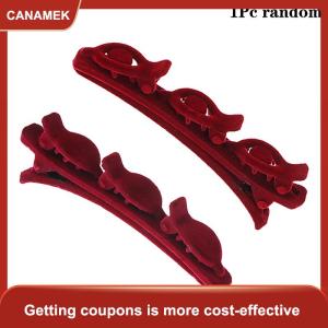 【CANAMEK】 Đổ xô bangs Clip tóc mũ nón phụ nữ dễ thương barrettes hairgrip bện kẹp tóc Phụ kiện tóc