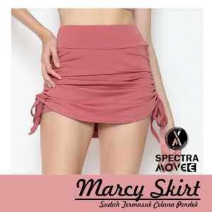 ROK SENAM MARSKIRT BAWAHAN OLAHRAGA WANITA UNTUK DANCE FITNESS GYM AEROBIC