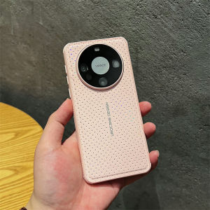 KISSCASE Luxury Flash Diamond Gradient Starry Phone Case For Huawei Pura70 Ultra 70Pro+ Heat Dissipation Breathable Lens Protection Frosted PU Leather Anti-fall Shockproof Back Cover For Huawei Mate 60 Pro