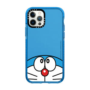 Cute Cartoon Doraemon Blue TPU Phone Cover Shockproof Protective Phone Case Compatible with iPhone 15 14 13 12 11 X 8P 7P 7 6P