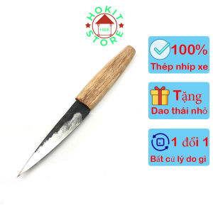 Dao làm lòng gà cán gỗ Đa Sỹ cầm nắm dễ dàng siêu sắc bền đẹp tiện dụng dài 21 cm Giá sỉ - Hokit Store