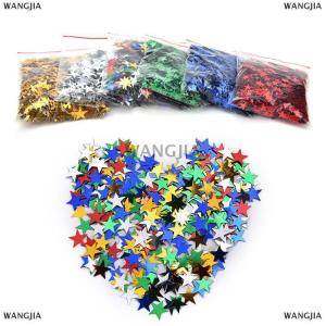 [COD] WANGJIA Wedding Sparkle Scatter Stars Table Confetti Foil Birthday Party Decor