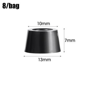 แผ่นรองตีนยางสีดำ8/80ชิ้นแผ่นรองกันลื่นสำหรับเก้าอี้เฟอร์นิเจอร์คลุมขาแผ่นรองก้นตู้ลำโพงกันลื่น