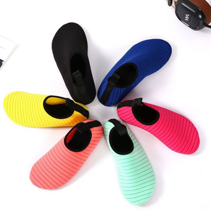 Unisex Water Non-Slip Sneaker Shoes Swimming Diving Socks Summer Aqua Beach  Sandal Flat Shoe Seaside Socks Slipper for Men Women