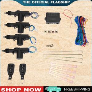 【New Arrival】 ระบบล็อคประตูรถยนต์ไร้กุญแจ 12V - ระบบสัญญาณเตือนภัยเพื่อความปลอดภัยของรถยนต์