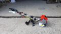 Máy Cắt Cỏ Chế chạy thuyền hơi 62cc 3.3hp  chân vịt thép . Bộ động cơ dàn láp chân vịt chạy xuồng ghe. Máy chạy nước mini. 
