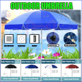 Parasol Umbrella With Stand Garden Umbrella Patio Umbrella UV Sun Shade Canopy Payung Pasar Malam Outdoor Night Market. 