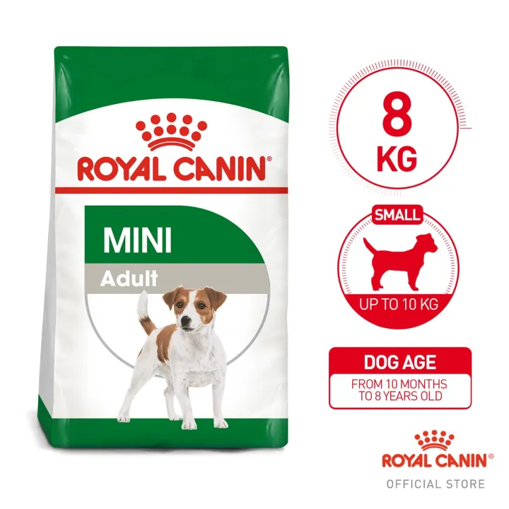 Royal Canin Mini Adult (8kg) Dry Dog Food - Size Health Nutrition | Lazada Philippines
