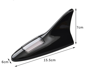 Ăng ten vây cá led cho ô tô tự nháy sáng khi xe chạy nạp điện năng lượng mặt trời phù hợp mọi ô tô