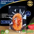 [7x10cm] 100 pcs Plastik Vacuum Polos I Plastik Vakum Makanan I Vacuum Polos. 