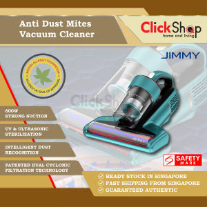 JIMMY Anti-Dust Mites BX6 Vacuum Cleaner 99.99% Bacteria Removal Rate Powerful Ultrasonic Dust-mite Cleaner for Bed Mattress Cleaning