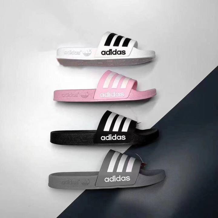 Adidas Women Ozor 2.0 Ws Blue/Solar Slime/Core Black Slippers-gemektower.com.vn