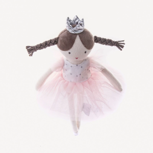 34cm Cartoon Ballet Girl Doll with Long-legged 13.38Inches Soft Girl Shape Stuffed Doll Children Appease Sleeping Gift