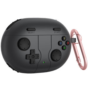 (Only Case) ZUZG Silicone Case for Beats Studio Buds + (2023) / Beats Studio Buds (2021)Retro Design Protective Case /KeychainAnti-Lost Shockproof Protective Case Cover for Beats Studio Buds