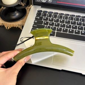 Korean Style Shark Claw Clip Simple Curved Hair Grips Back of The Head Clip Hairpin Hair Accessory