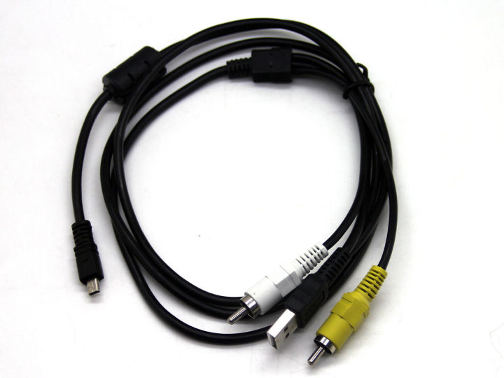 Sync AV Video Audio USB Cable Data Cord Lead For Nikon UC-E6 UC-E16 UC ...