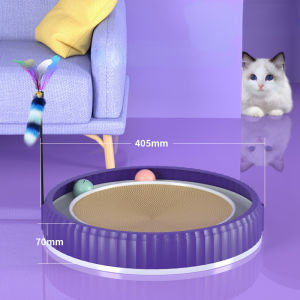 【Clarence-LZ】COD ของเล่นแมว 3 ชั้น ทรงกลม ที่ลับเล็บแมว ทนต่อการสึกหรอ