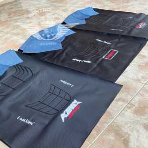 sarung jok jahit kepala ukuran 50cm X 90cm pres embos murah