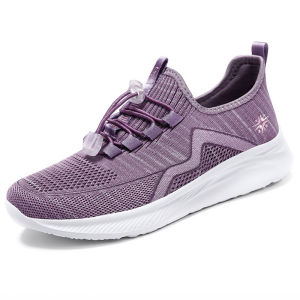 Free Shipping WomenS Shoes Spring Collection Soft-Soled Sneakers Lightweight And Comfortable Casual Shoes Suitable For Middle-Aged And Elderly Women Fashionable And Versatile Flats