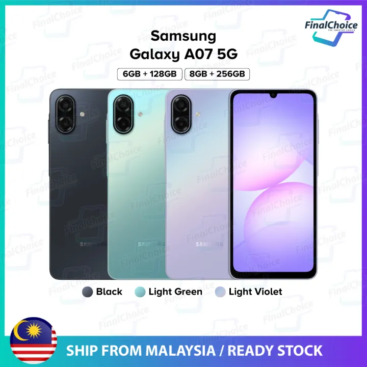 Samsung%20Galaxy%20A07%204G%20LTE/5G%20(8GB+256GB)%20Original%20Samsung%20Malaysia%20Warranty%20-%20Image%202