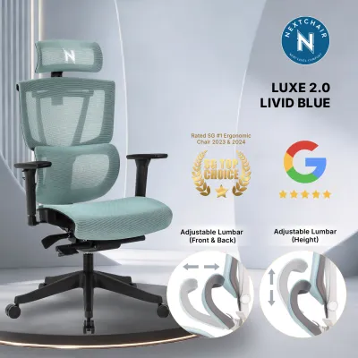 NextChair LUXE 2.0 – Premium Ergonomic Mesh Office Chair