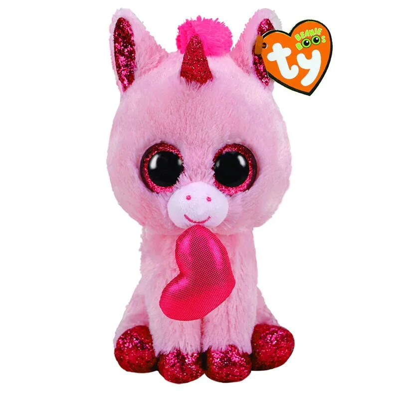 Ty Beanie 6 Big Glitter Eyes Asia The Pink Tiger 15cm Plush Stuffed Animal  Collectible Soft Doll Toy Christmas Gift - Stuffed & Plush Animals -  AliExpress