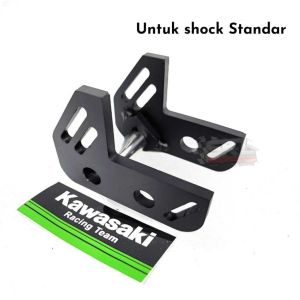 Pemendek Ninja RR Monoshock Breket Plat Arm Unitrak Unitrack Lowering Kit Ninja RR Penurun Shok Belakang