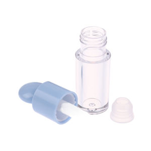 pamelaea 4ml Lip Gloss Tube Matte Transparent Thick Rod Large Brush Head Empty Bottle Lips Glaze Container Makeup Packaging Material