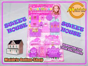 Doll House Furniture Miniature Playset