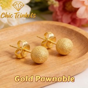 18k Saudi Gold Demands Pawnable Legit Earrings for Women Gifts Available In A Variety of Styles