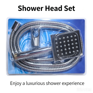 "GREAT LOVE" (#2214) Rainfall Shower head Set Cold&Hot Bathroom Shower