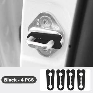 4PCS Silicone Car Door Shock-Absorbing Pads Silicone Anti Vibration & Noise Reduction Buffer Cushion Universal For Auto Door