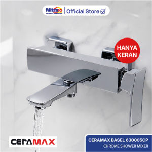 Kran Shower Mixer Panas Dingin Toilet Shower Ceramax 630005CP Chrome Air Panas Dingin