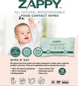 All Natural Food Contact Wipes