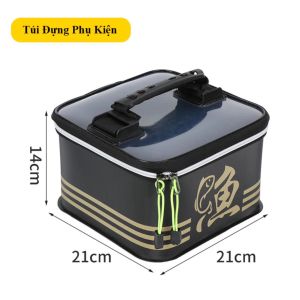 Hộp Eva Đựng Hương Liệu Câu Cá Mền Mại Cơ Động  Gấp Gọn
