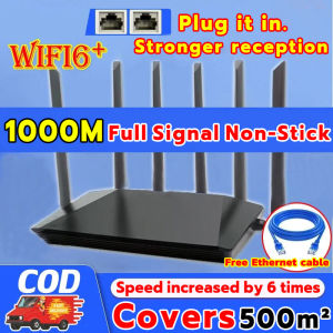 ✅【2025New】🚀Full signal at 12000 meters 🚀SIM Router Wifi Router 6/8 antennas 2.4GHz & 5GHz The signal can cover 500m² Anti-interference Gigabit Router Can insert sim card Speed up the game Stable connection Home Wifi
