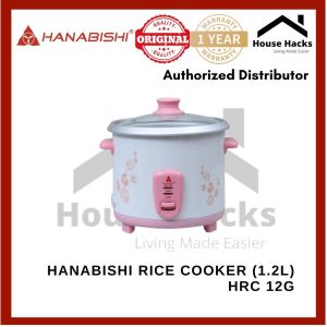 Hanabishi Rice Cooker (1.2L) HRC 12G (House Hacks)