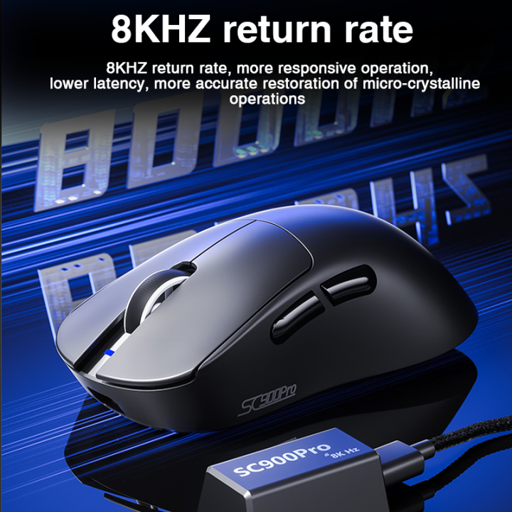 Aula sc900 eSports tri-chế độ chuột chơi game 30000DPI hỗ trợ lập trình ...