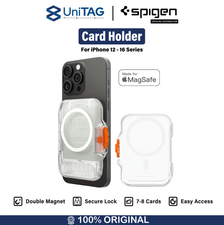 Card Holder Stand Magnetic iPhone 16 15 14 13 12 Spigen Zero One