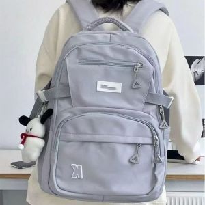 ZGEN20 Backpack Large Capacity Travel Bag Korean Style Student Schoolbag Women School Backpack