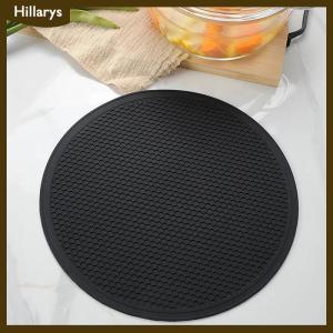[Hillarys] Large Silicone Mat Coaster Heat Resistant Placemat Honeycomb Nonslip Pot Holder Table Mat Round Cup Mat Kitchen Accessories