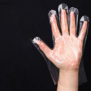 【Special price】Huan 100pcs Food Plastic Gloves Transparent Disposable Gloves Kitchen Accessories