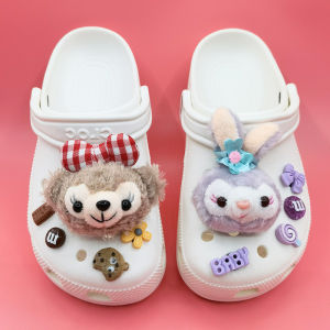 Dễ thương carton stellalou CROCS jibbitz quyến rũ giày hoa phụ kiện khóa có thể tháo Rời 3D phim hoạt hình khóa giày cho CROCS