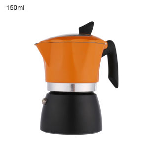 MU.HOME Moka Pot หม้อต้มกาแฟแปดเหลี่ยม 150/300 มล. ผลิตภัณฑ์เกรดพรีเมี่ยมทนความร้อนด้ามจับกาแฟสไตล์ยุโรป ผลิตภัณฑ์กาแฟ