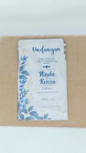 100 pcs Undangan Pernikahan Murah F124