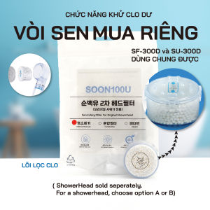 SF-300D - Đầu lọc vòi sen tắm (Viên kháng khuẩn)