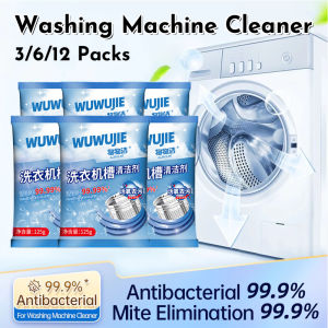 Washing Machine Drum Cleaner Powder Descaler Laundry Deep Cleaning Removal Odor Cleaner 375g